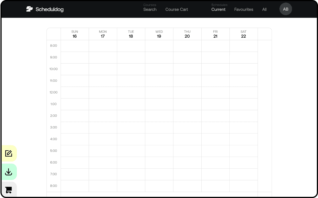 demo schedule image